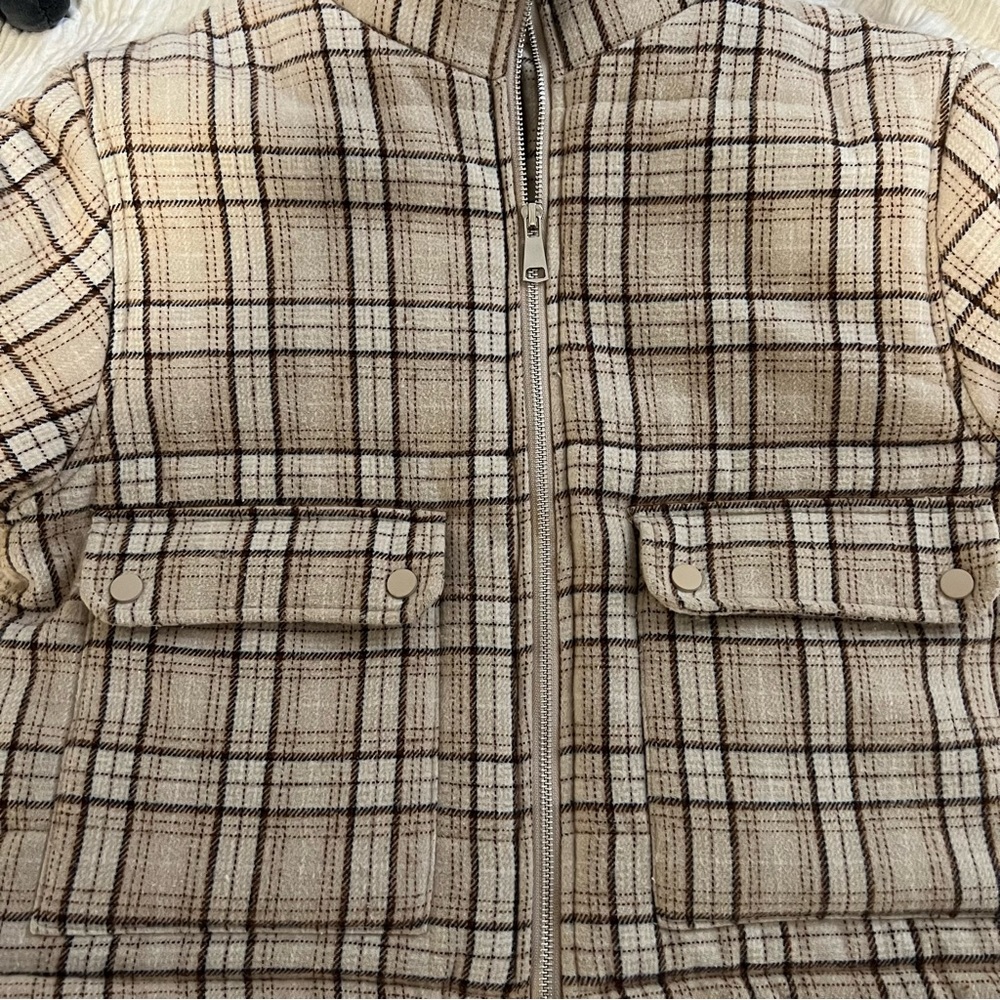 Elodie Plaid Jacket